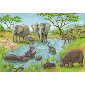 Ravensburger (08891) - "Savannah" - 24 pezzi