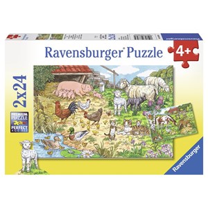 Ravensburger (08858) - "Farm animals" - 24 pezzi