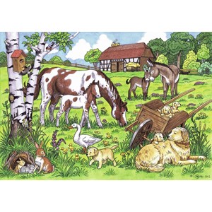 Ravensburger (08858) - "Farm animals" - 24 pezzi