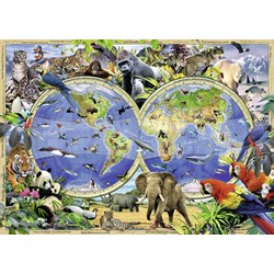 Ravensburger (19385) - Howard Robinson: "World of Wildlife" - 1000 pezzi