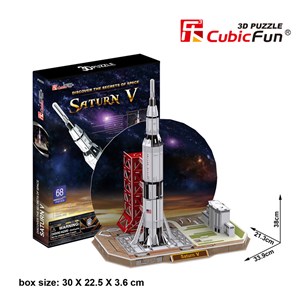 Cubic Fun (P653H) - "Saturn V" - 68 pezzi