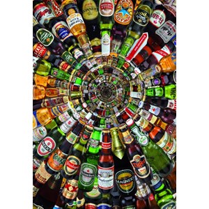 Educa (14121) - "Spiral of Cans of Beer" - 1500 pezzi