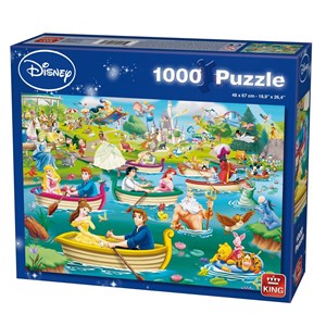 King International (05260) - "Disney, Fun on The Water" - 1000 pezzi