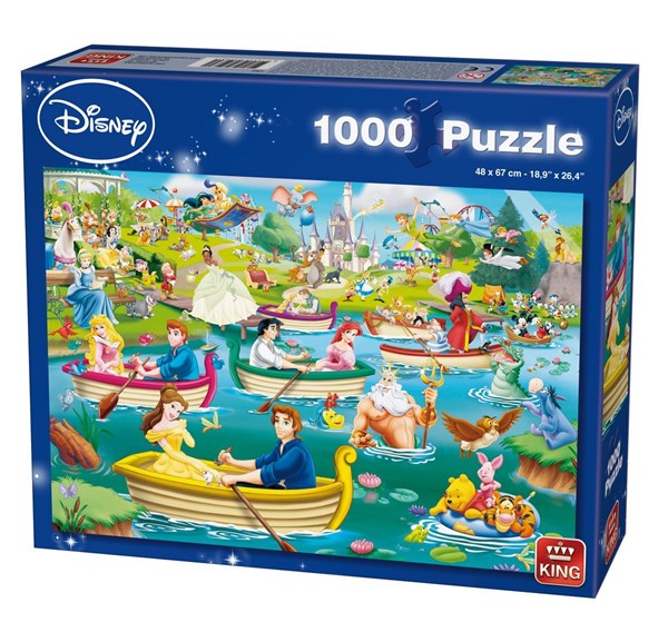 King International (05260) - "Disney, Fun on The Water" - 1000 pezzi