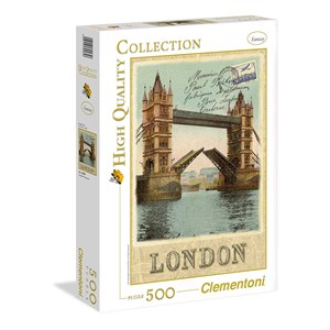 Clementoni (30585) - "London Postcard" - 500 pezzi