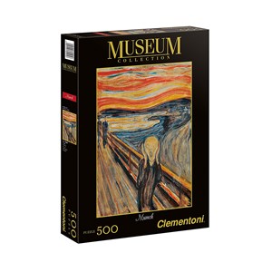 Clementoni (30505) - Edvard Munch: "The Scream" - 500 pezzi