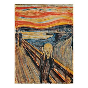 Clementoni (30505) - Edvard Munch: "The Scream" - 500 pezzi