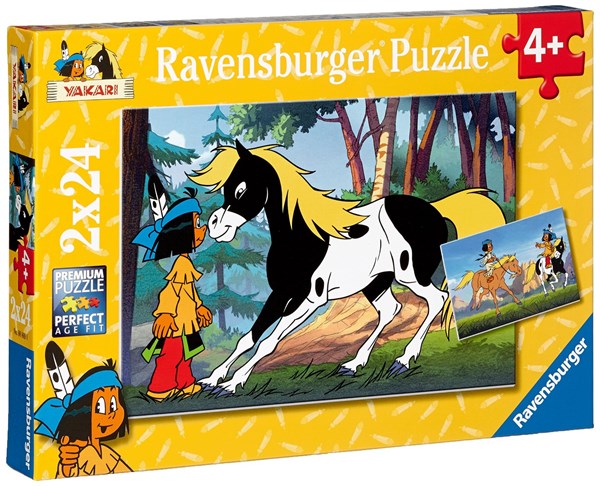 Ravensburger (08869) - "Yakari And Little Thunder" - 24 pezzi