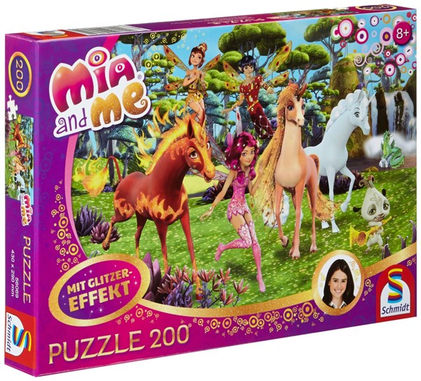 Schmidt Spiele (56069) - "Mia and Me" - 200 pezzi