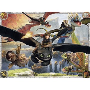 Ravensburger (10015) - "How To Train Your Dragon" - 150 pezzi