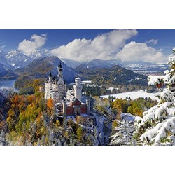 Ravensburger (17062) - "Neuschwanstein Castle in Winter" - 3000 pezzi