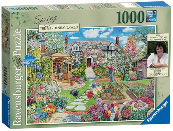 Ravensburger (19108) - "Gardening World, Spring" - 1000 pezzi