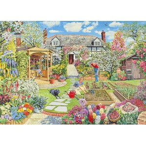 Ravensburger (19108) - "Gardening World, Spring" - 1000 pezzi