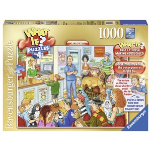 Ravensburger (19349) - "What If ? Puzzle #4 - At the Vets" - 1000 pezzi