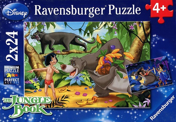 Ravensburger (08894) - "Jungle book" - 24 pezzi