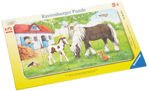 Ravensburger (06375) - "Horses" - 15 pezzi