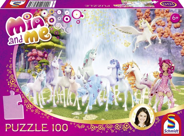 Schmidt Spiele (56033) - "The Unicorns of Centopia" - 100 pezzi