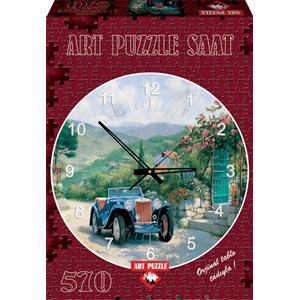 Art Puzzle (4296) - "Puzzle Clock, All my pride" - 570 pezzi