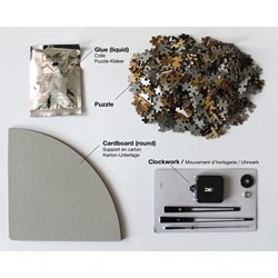 Art Puzzle (4296) - "Puzzle Clock, All my pride" - 570 pezzi