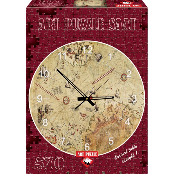 Art Puzzle (4297) - "Puzzle Clock" - 570 pezzi