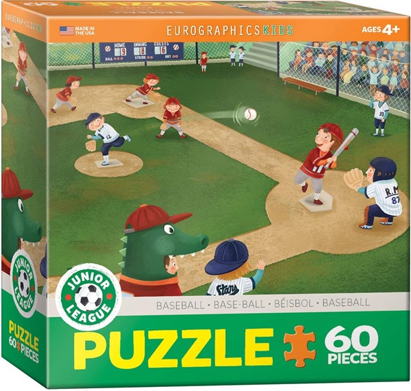 Eurographics (6060-0484) - "Junior League Baseball" - 60 pezzi