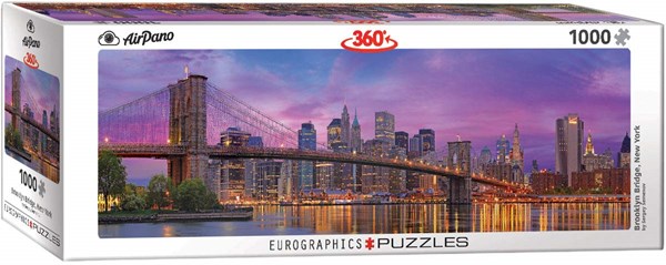 Eurographics (6010-5301) - "Brooklyn Bridge, New York" - 1000 pezzi