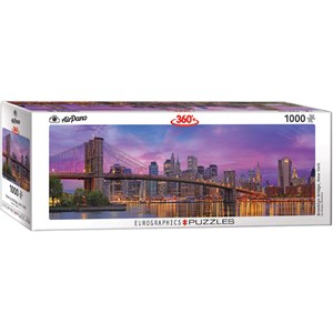 Eurographics (6010-5301) - "Brooklyn Bridge, New York" - 1000 pezzi