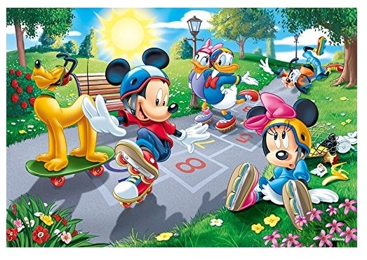 Trefl (16249) - "Mickey Mouse & Friends" - 100 pezzi