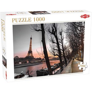 Tactic (52840) - "Paris and the Eiffel Tower" - 1000 pezzi