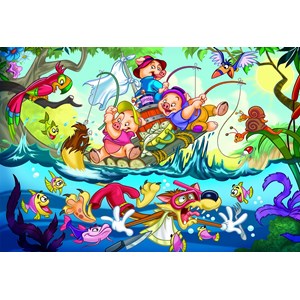 Eurographics (6035-0423) - "Three Little Pigs" - 35 pezzi