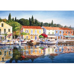 Art Puzzle (4412) - "Greece, Fiscardo" - 1000 pezzi