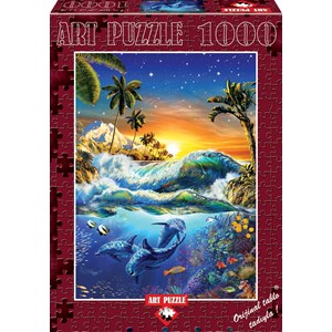 Art Puzzle (4428) - "Hawaiian Dawn" - 1000 pezzi