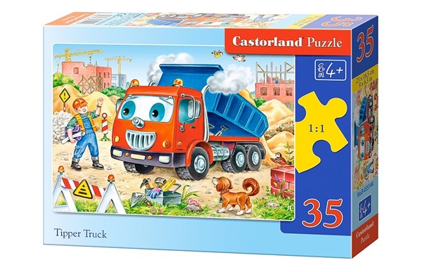 Castorland (B-035144) - "Tipper Truck" - 35 pezzi