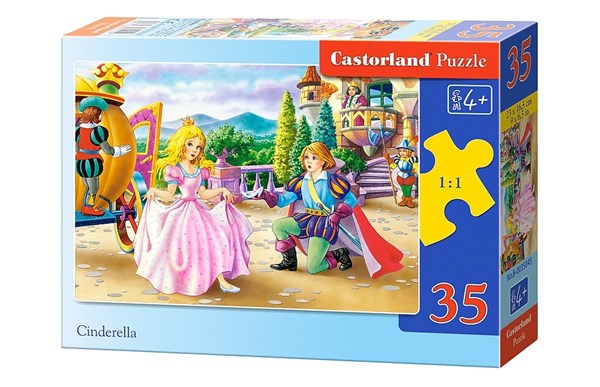 Castorland (B-035045) - "Cinderella" - 35 pezzi