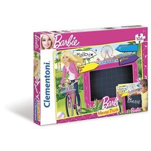 Clementoni (20230) - "Message-Puzzle Barbie" - 104 pezzi