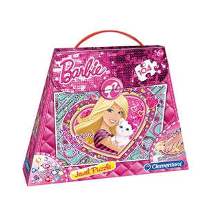 Clementoni (20451) - "Barbie-Puzzle in Shopping Bag" - 104 pezzi