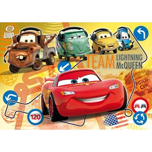 Clementoni (26739) - "Cars" - 60 pezzi