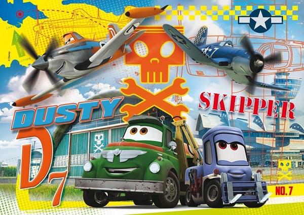 Clementoni (27872) - "Planes" - 104 pezzi