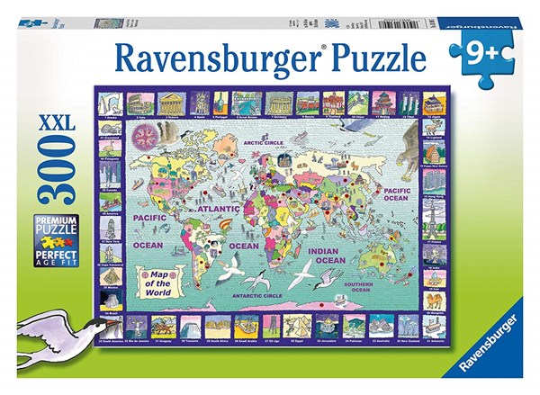 Ravensburger (13190) - "Looking at the World" - 300 pezzi