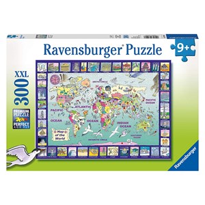 Ravensburger (13190) - "Looking at the World" - 300 pezzi