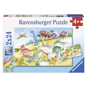 Ravensburger (09118) - "Dinos" - 24 pezzi