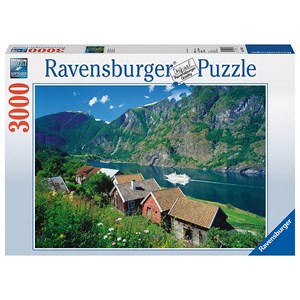 Ravensburger (17063) - "Sognefjord Norway" - 3000 pezzi
