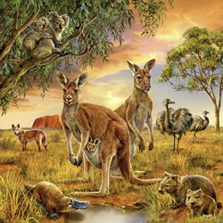 Ravensburger (09330) - "Animals of The Earth" - 49 pezzi