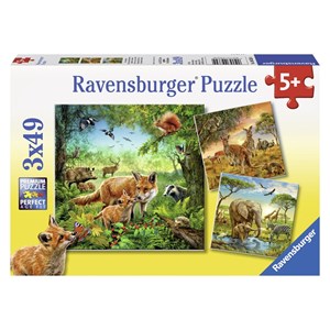 Ravensburger (09330) - "Animals of The Earth" - 49 pezzi