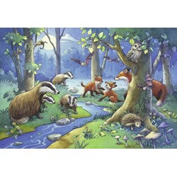 Ravensburger (09117) - "Cute Forest Animals" - 24 pezzi