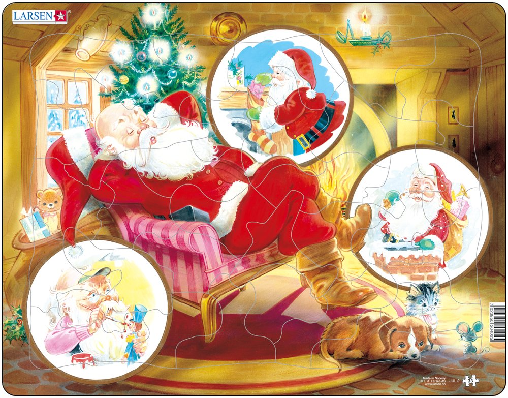 Richard MacNeil 500 Pezzi Puzzle di Natale-Babbo Natale Express età 3+ 