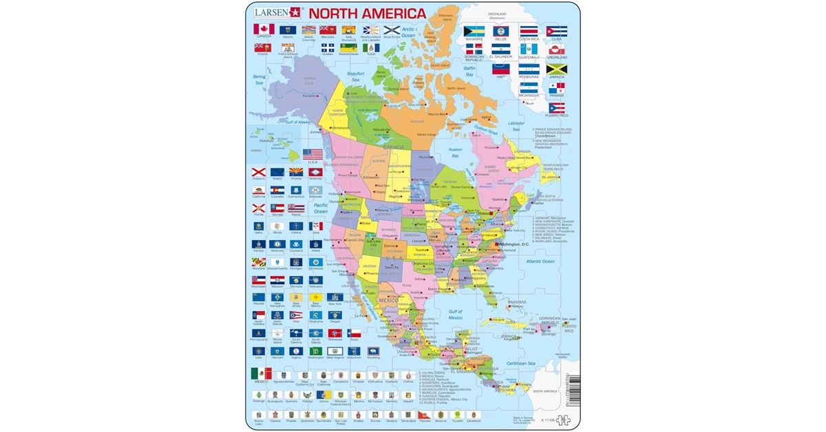 Столица государства крупнейший город северной америки. Политическая карта Северной Америки. Карта Северной Америки со странами. Государства Северной Америки на карте. Столицы государств Северной Америки на карте.