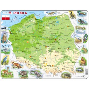 Larsen (K98) - "Poland, With Animals - PL" - 61 pezzi