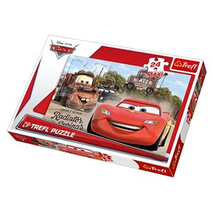 Trefl (14224) - "Cars 2" - 24 pezzi