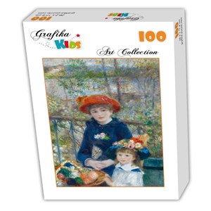 Grafika Kids (00166) - Pierre-Auguste Renoir: "The Two Sisters, On the Terrace, 1881" - 100 pezzi